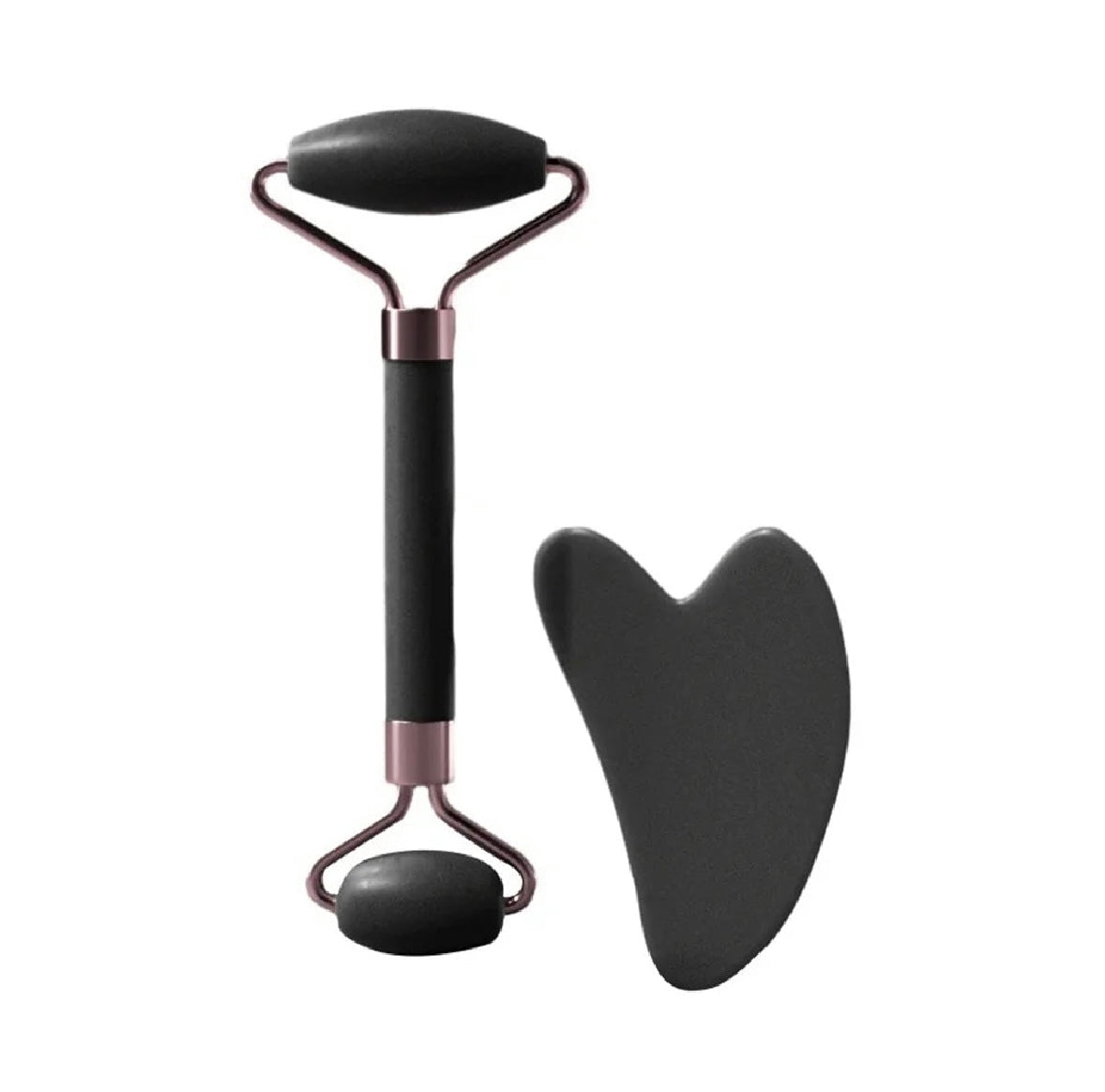 Rouleau de Massage Faciale – Gua Sha & Roller