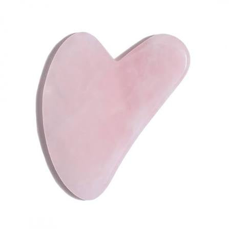 Gua Sha Quartz Rose, le rituel de massage visage