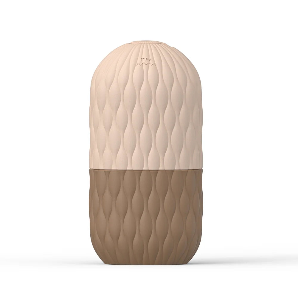 Rouleau de Glace Visage Réutilisable en Silicone - Masseur Facial Anti-Poches et Anti-Rides