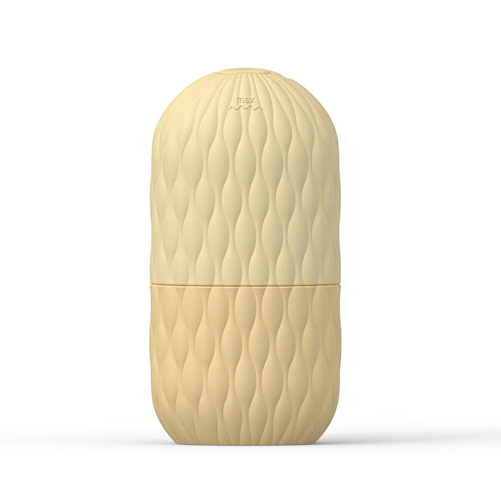 Rouleau de Glace Visage Réutilisable en Silicone - Masseur Facial Anti-Poches et Anti-Rides