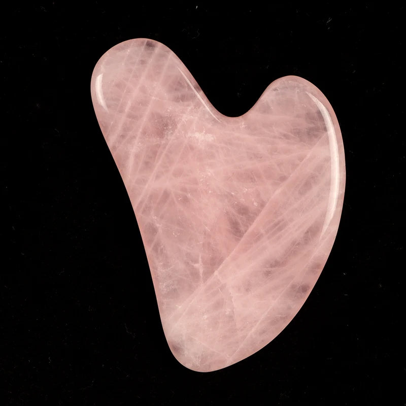Gua Sha Quartz Rose, le rituel de massage visage